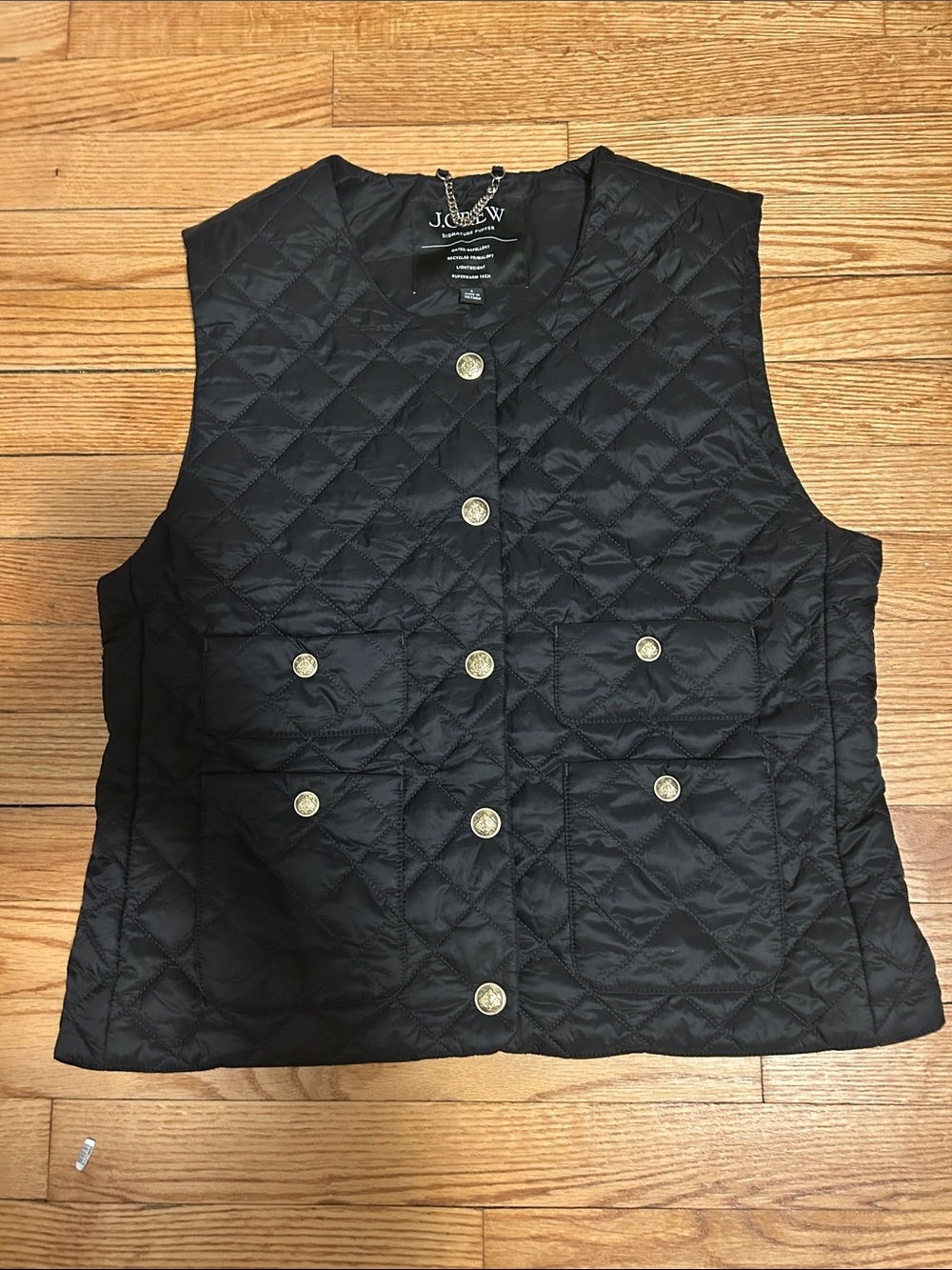 J. Crew Signature Puffer Vest-NWOT